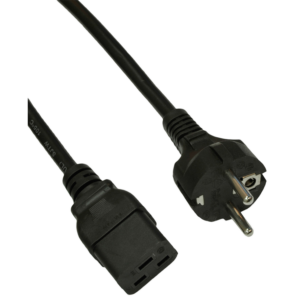 Akyga Server power cable AK-UP-01 IEC C19 CEE 7/7 250V/50Hz 1.8m Barošanas kabelis