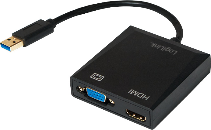 Logilink UA0234 VGA/HDMI, USB 3.0