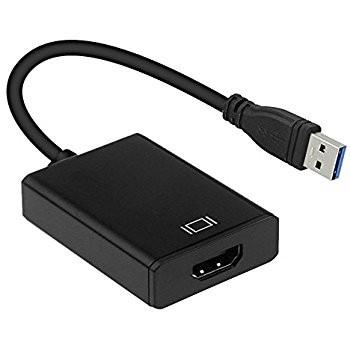 Gembird USB display adapter (USB 3.0->HDMI) black