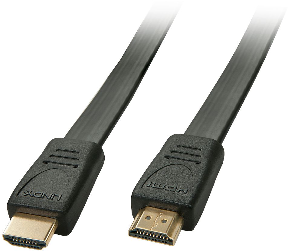 HDMI High Speed Flachbandkabel 2.00m kabelis, vads