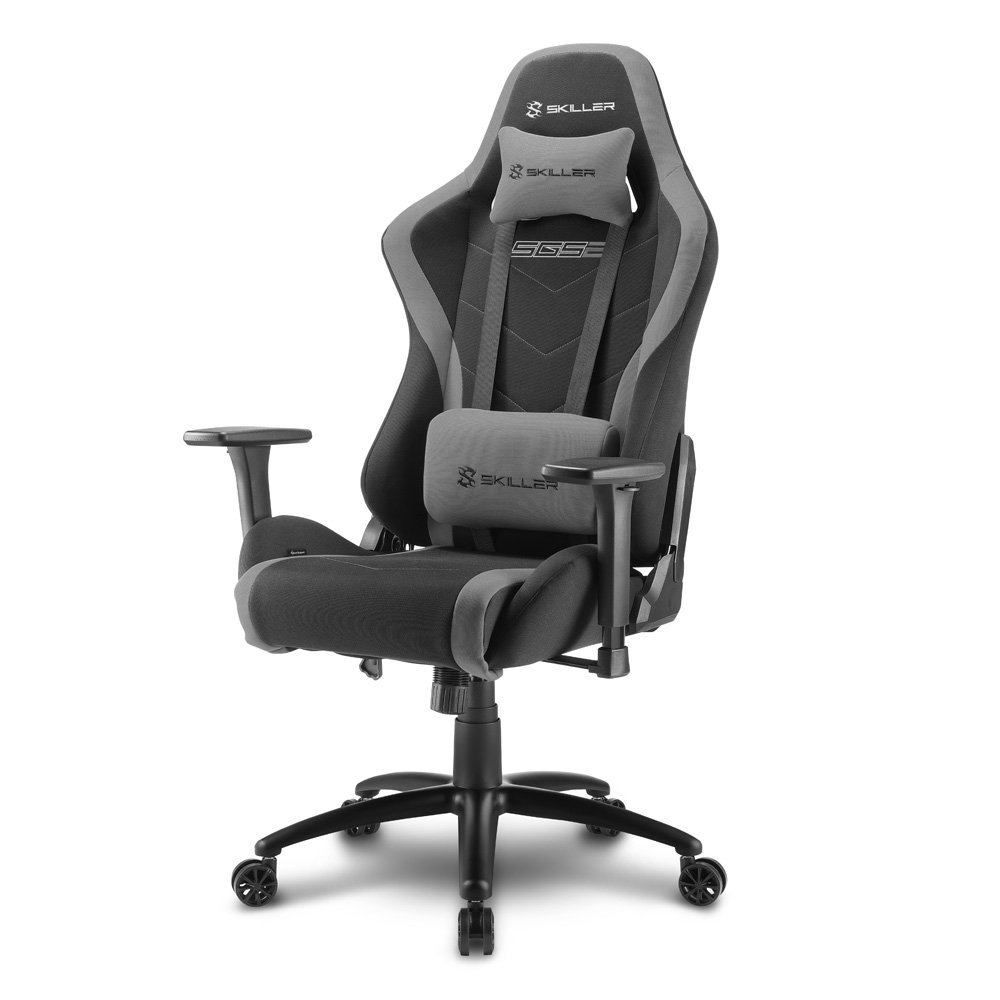 Sharkoon Skiller SGS2 Gaming Seat - black/grey datorkrēsls, spēļukrēsls