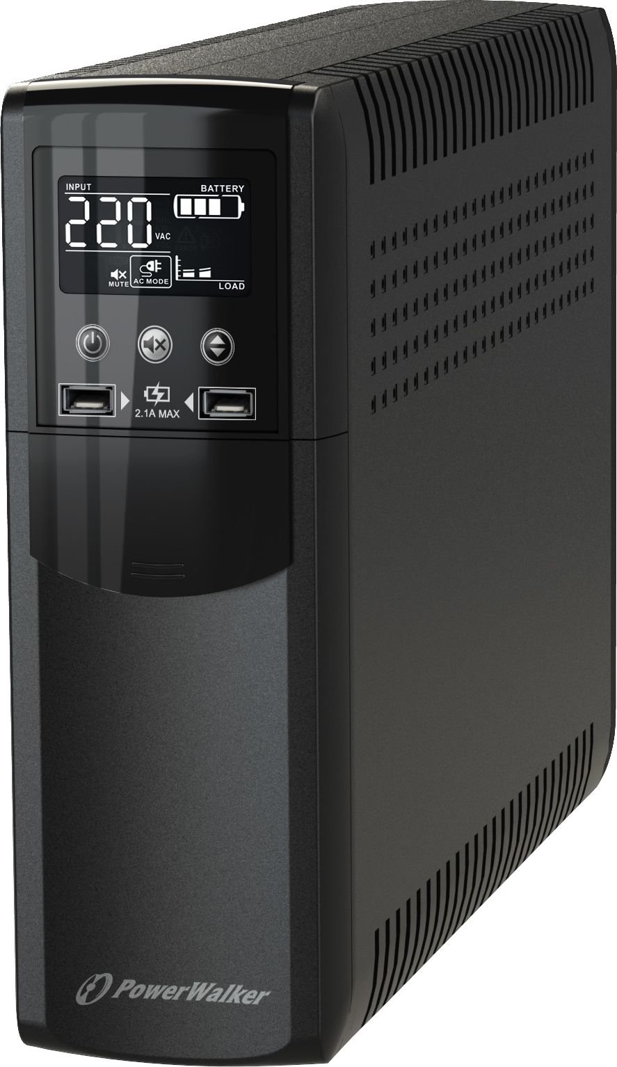 PowerWalker VI 1000 CSW UPS 1000VA/600W Line Interact. 4260074981780 nepārtrauktas barošanas avots UPS