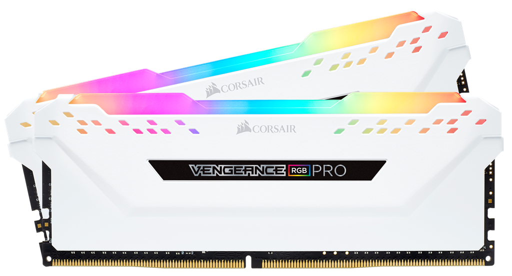 Corsair Vengeance RGB Pro Weisz 16GB DDR4 Kit 3600-18 K2 operatīvā atmiņa