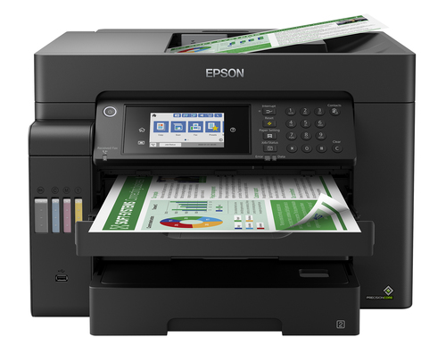 Epson EcoTank ET-16600, multifunction printer (black, USB, LAN, WLAN, scan, copy, fax) printeris