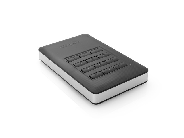 StorenGo 1TB 2.5 black USB 3.1 Secure Ārējais cietais disks