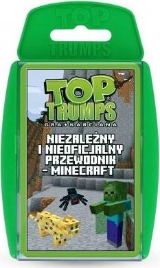 Winning Moves Top Trumps Niezalezny i nieof. przewodn. Minecraft 339642 (5036905037327) galda spēle