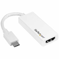 Adapter USB StarTech USB-C - HDMI Bialy (CDP2HD4K60W)