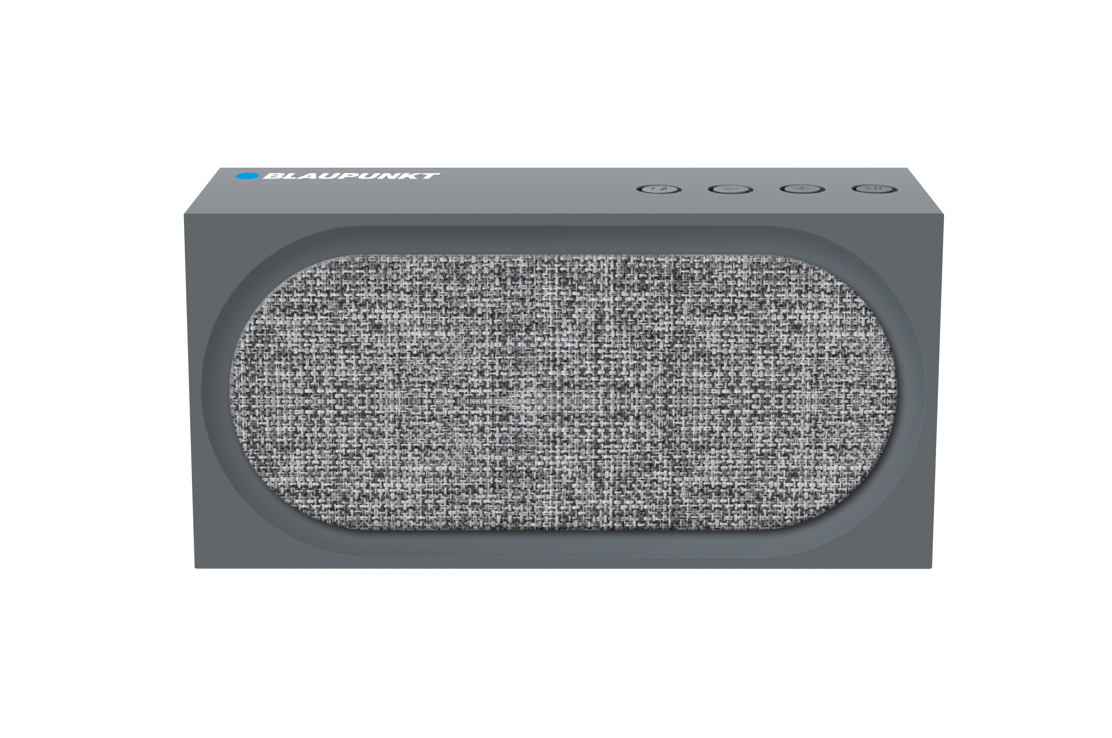 Blaupunkt BT06GY portable speaker 5 W Stereo portable speaker Gray pārnēsājamais skaļrunis