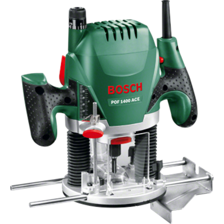 Bosch POF 1400 ACE 1.400W (input), 650W (output) W, Router Elektriskais zāģis