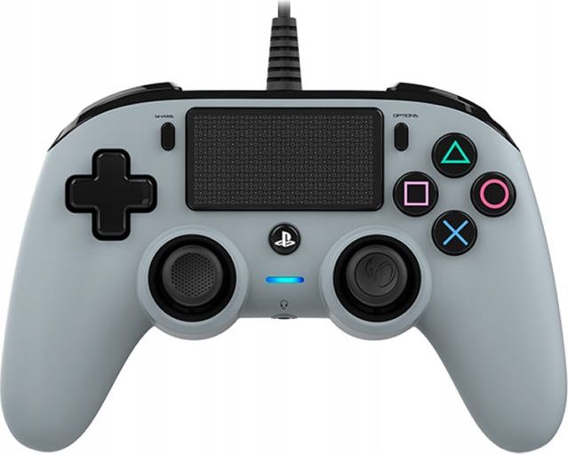 NACON PS4 Pad przewodowy Compact - szary spēļu konsoles gampad