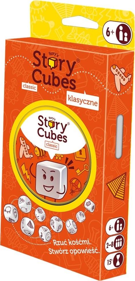 Rebel Gra Story Cubes klasyczne (nowa edycja) 77169 (3558380077169) galda spēle