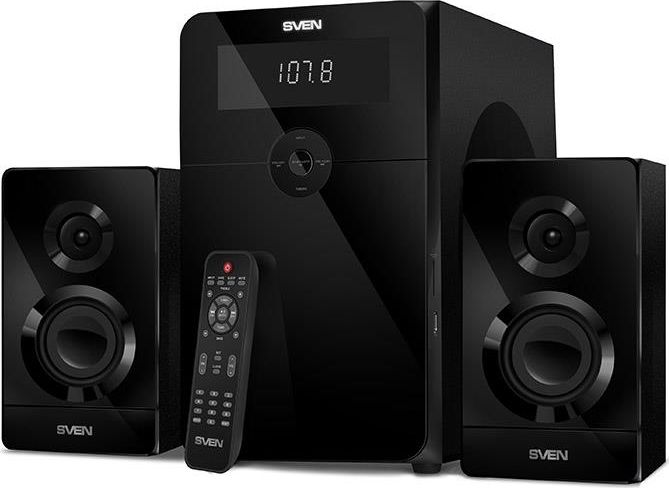 SVEN SPEAKERS 2.1 MS-2250 80W USB, SD, FM, BT datoru skaļruņi