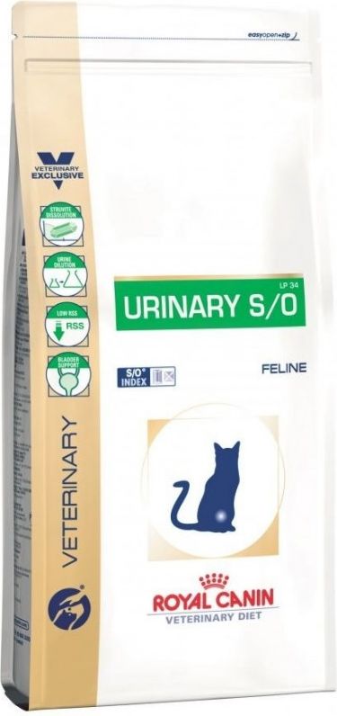 Royal Canin Veterinary Diet Feline Urinary S/O LP34 400g VAT010621 kaķu barība