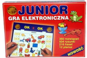 Jawa Gra Junior Elektroniczna GRA-11 (5901838002929) galda spēle