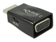 65902 HDMI A VGA Schwarz Kabelschnittstellen-/adapter (65902) kabelis, vads