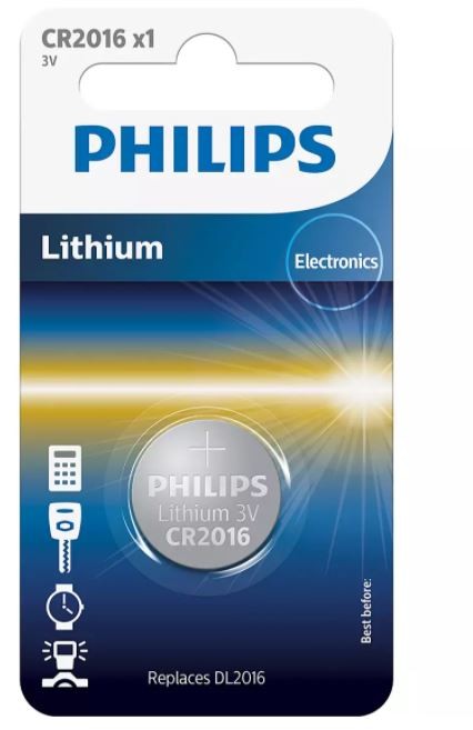 Lithium battery 3.0V coin 1 blister Baterija