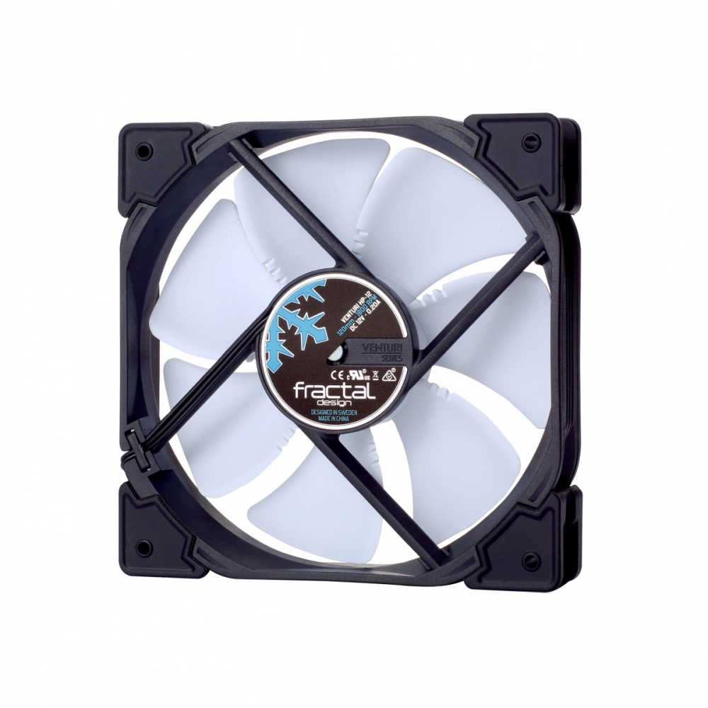 Fractal Design Venturi HP-12 PWM, white - 120 mm ventilators