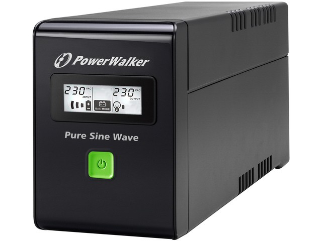 UPS PW LINE-IN 800VA    2x230V SCHUKO, PURE SIN nepārtrauktas barošanas avots UPS