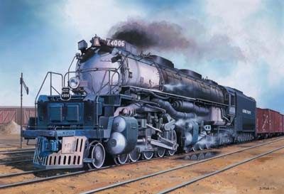 Big Boy Locomotive Rotaļu auto un modeļi