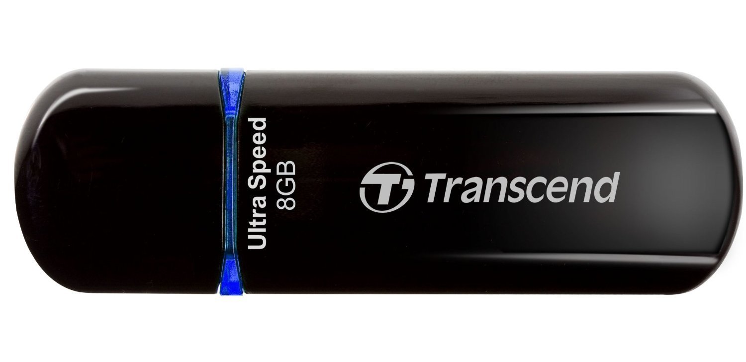TRANSCEND JetFlash 600 8GB USB2.0 Blue USB Flash atmiņa
