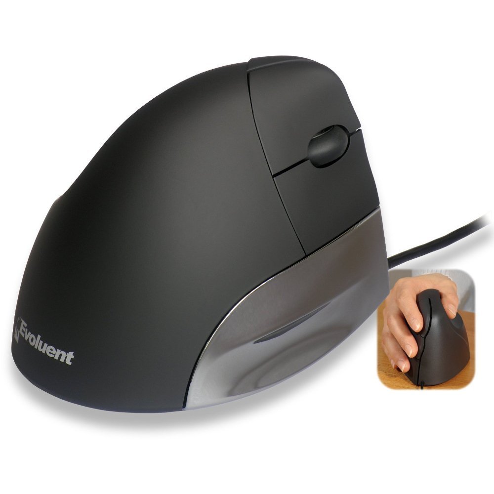 Mouse USB Evoluent Vert.Mouse St. Datora pele