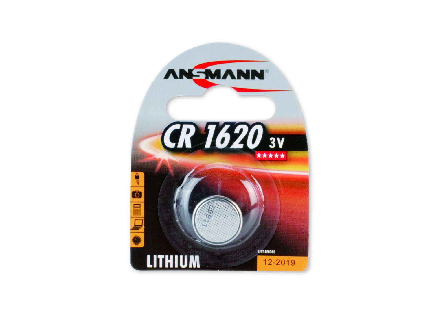 ANSMANN  Lithium CR 1620, 3 V Battery Baterija