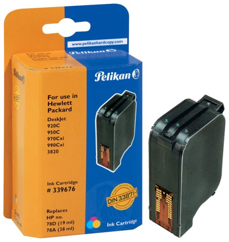 Patrone HP Pelikan H11 C6578A - HP78A comp. Tricolor H11 kārtridžs