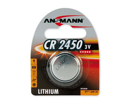 ANSMANN  Lithium CR 2450, 3 V Battery Baterija