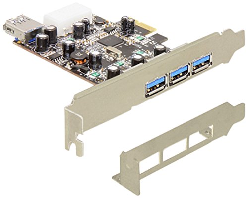 Delock PCI Express Card > 3 x external + 1 x internal USB 3.0 karte