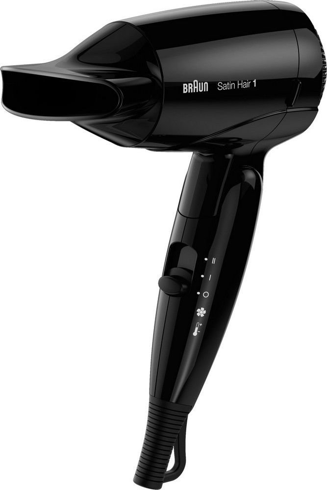 Suszarka Braun Satin Hair 1 HD 130 (1200W/Black) ritēšanas iekārta