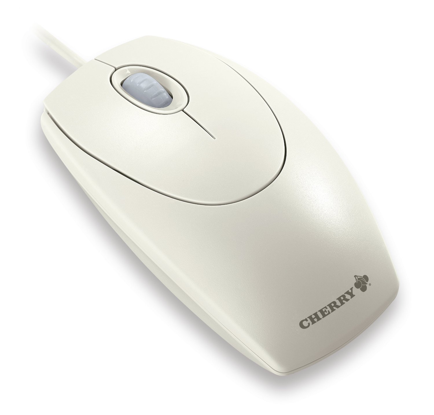Mouse CHERRY M-5400 Wheel Mouse Optical hellgrau USB/PS2 Datora pele