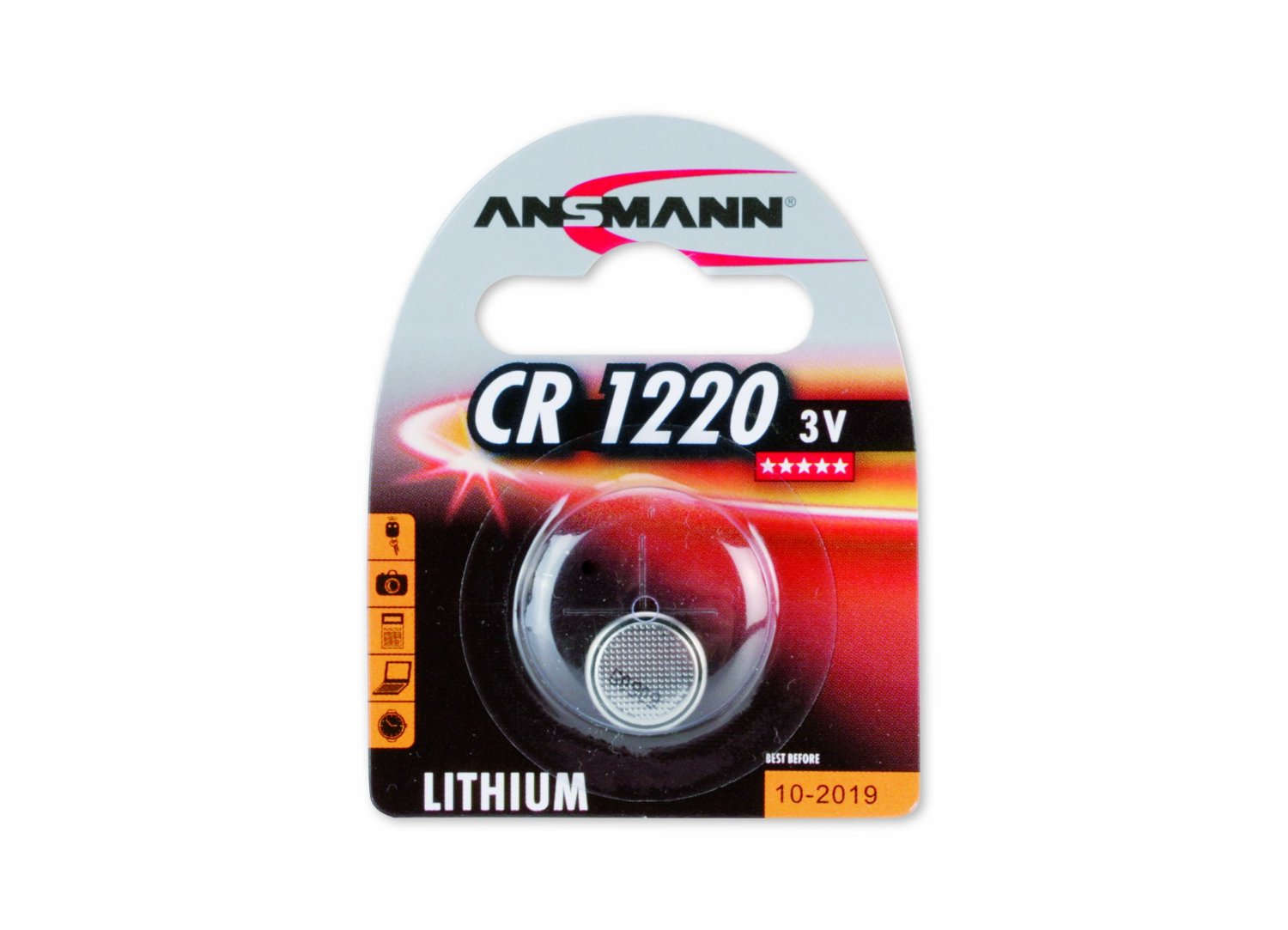 ANSMANN  Battery CR1220, 3V, Li-ion Baterija