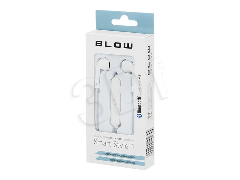 #BLOW Headset Bluetoot h 4.2 WHITE austiņas