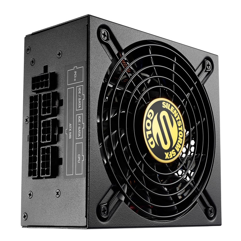 Sharkoon SilentStorm SFX Gold 500 Watt Barošanas bloks, PSU