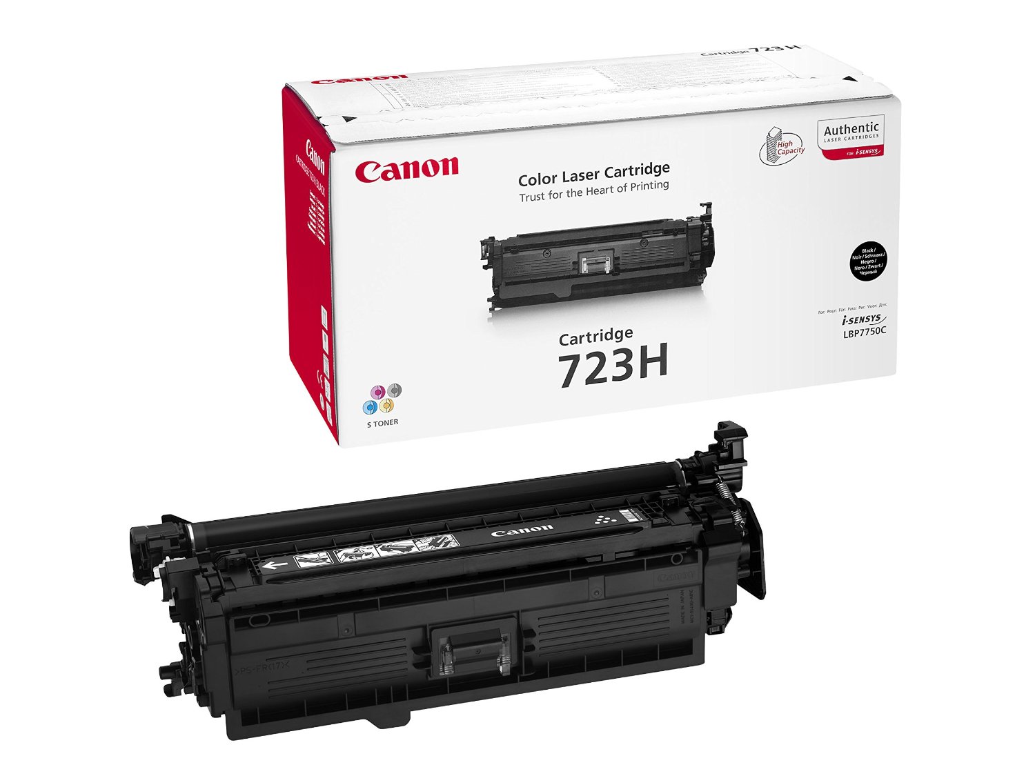 Toner Canon CRG723H BK black toneris