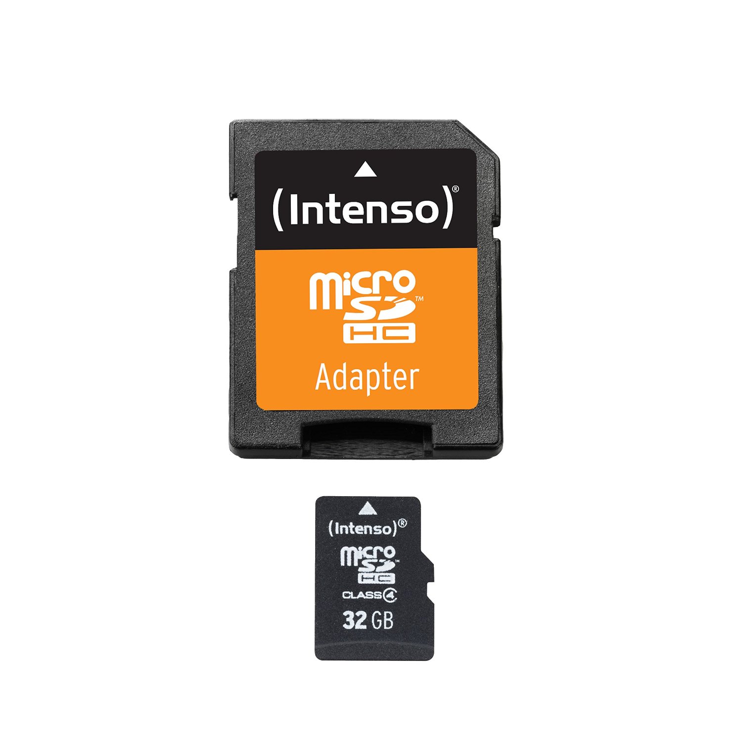 SD MicroSD Card 32GB Intenso inkl. SD Adapter atmiņas karte