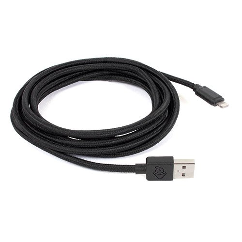 OWC NewerTech cable Lig htning USB 3m MFi black aksesuārs