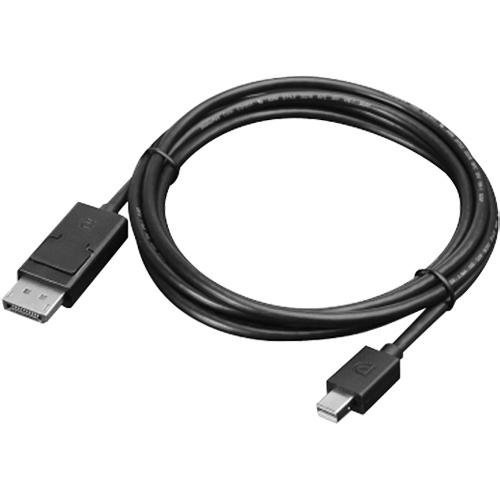 Lenovo mini-DisplayPort to DisplayPort  Black, Cable, 2 m kabelis video, audio