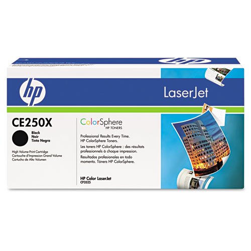 HP TONER BLACK FOR CP3525 HI CAP toneris