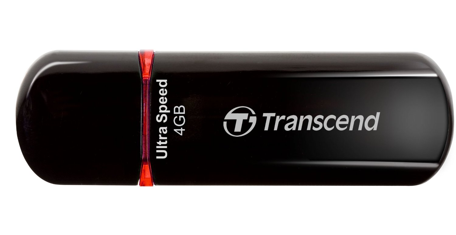 TRANSCEND MEMORY DRIVE FLASH USB2 4GB/600 RED TS4GJF600 USB Flash atmiņa