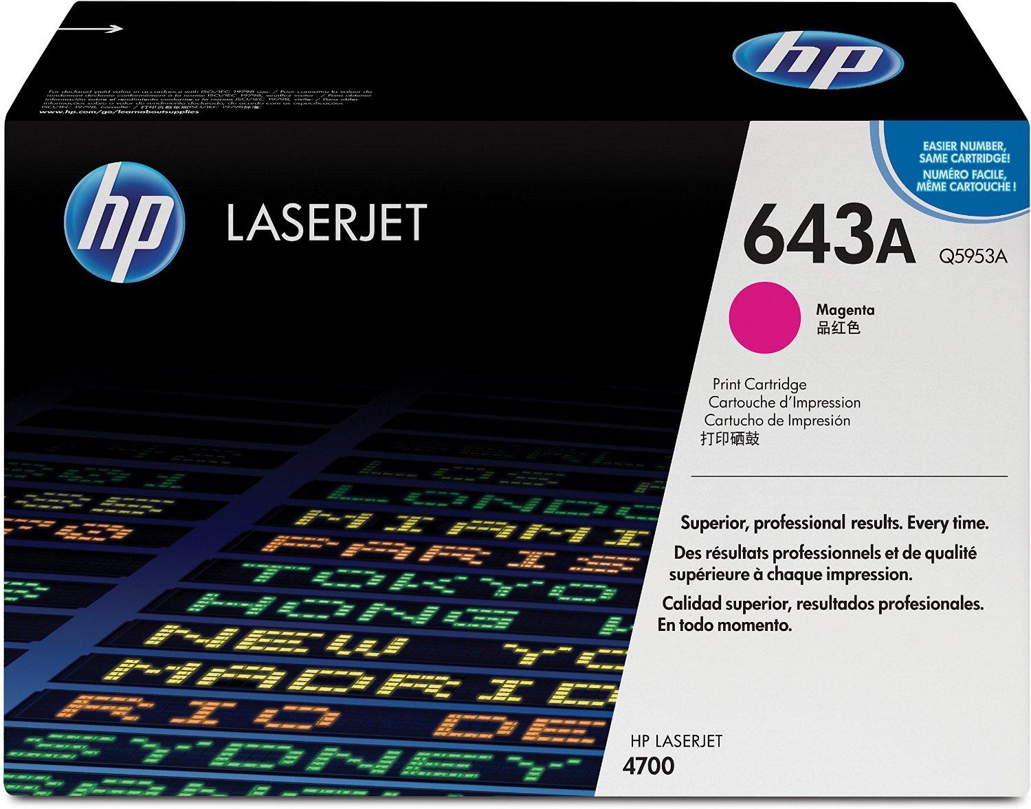 HP Q5953A MAGENTA 10K toneris