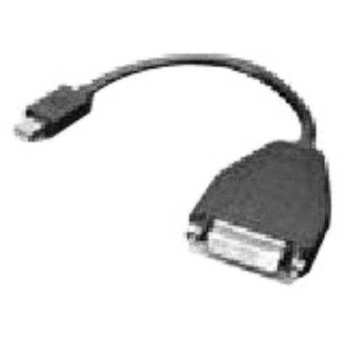 LENOVO Mini-DP to Single-Link DVI aksesuārs portatīvajiem datoriem