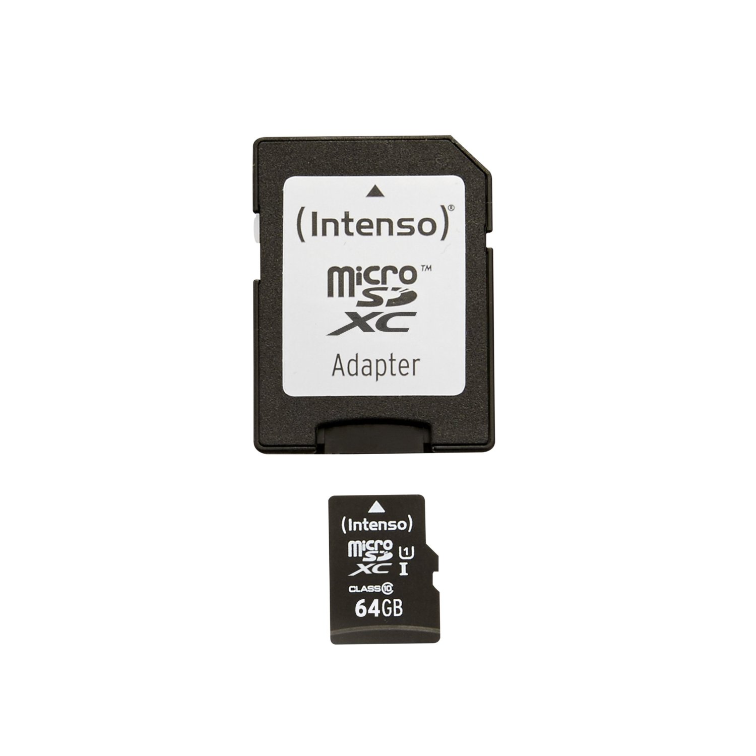 Intenso 3423490 memory card 64 GB MicroSDXC UHS-I Class 10 atmiņas karte