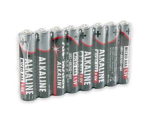 ANSMANN  8xBattery, Micro AAA red-line Alkaline Baterija