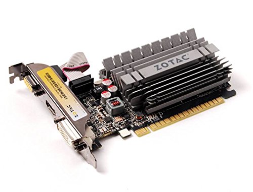 ZOTAC GeForce GT 730 ZONE Edition Low Profile, 2GB DDR3 (64 Bit), HDMI, DVI, VGA video karte