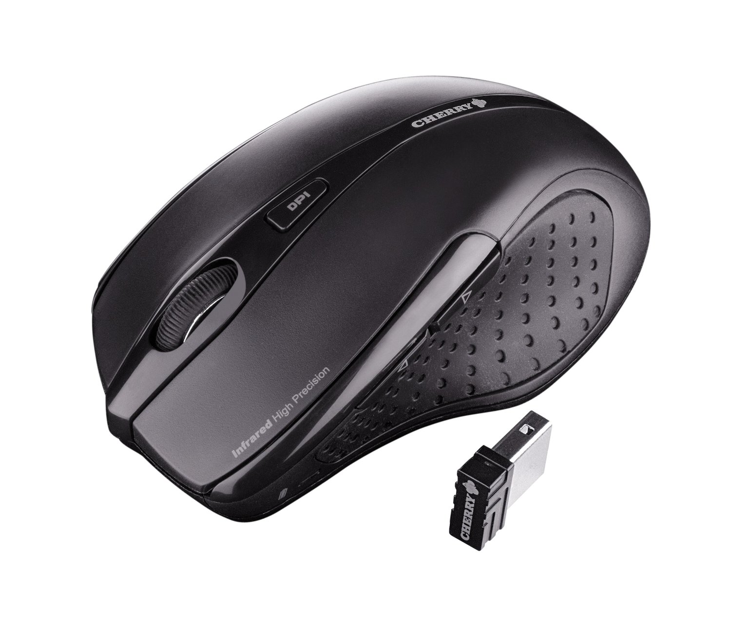 CHERRY MW 3000 Wireless Mouse, Black, USB Datora pele