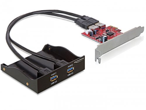 Delock  USB 3.0 PCI Express, 2 x exter karte