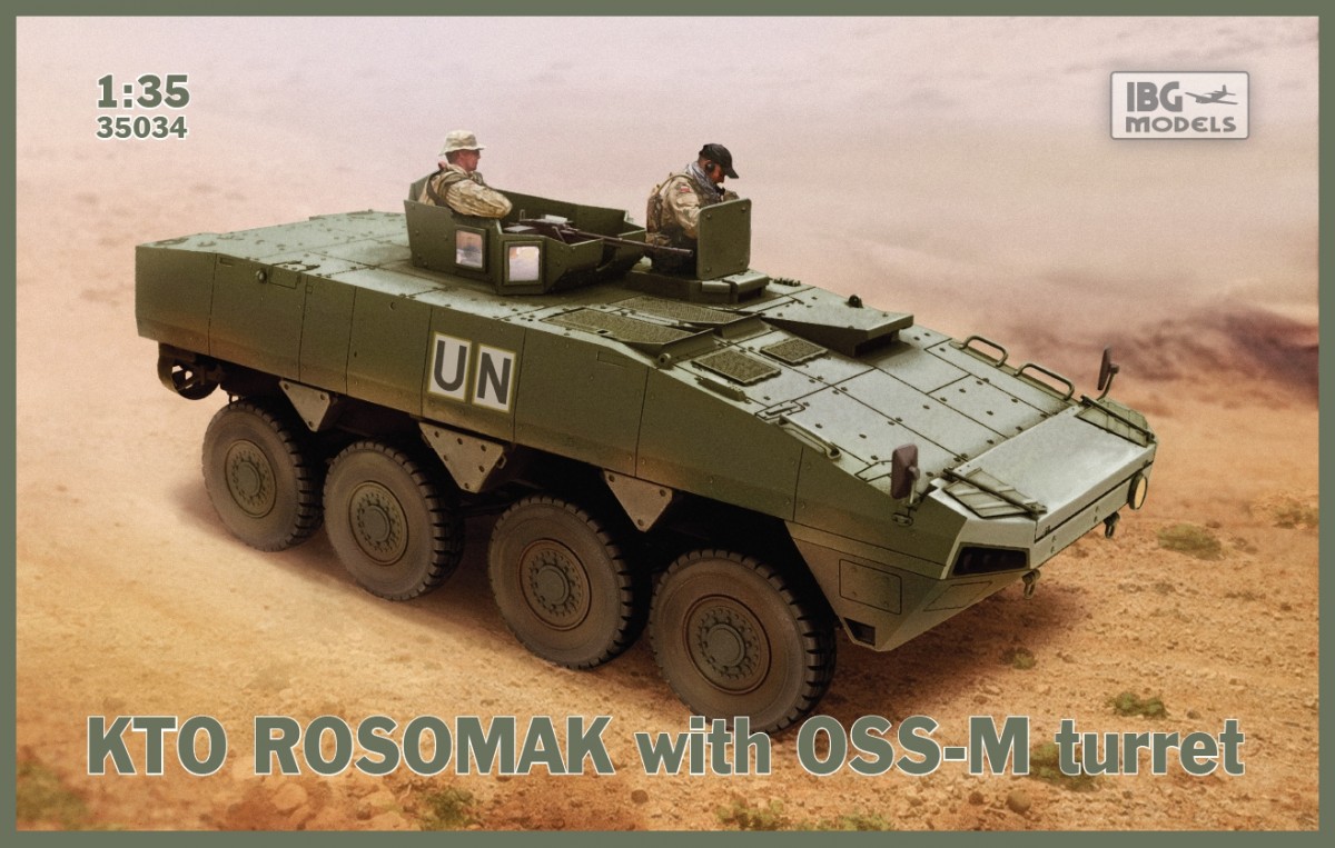 KTO Rosomak Polish APC with the OSS-M turret Rotaļu auto un modeļi