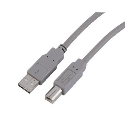 Sharkoon USB 2.0 A-B gray 0,5m USB kabelis