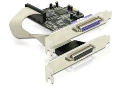 Delock PCI-E Card 2x Parallel spēļu konsoles gampad